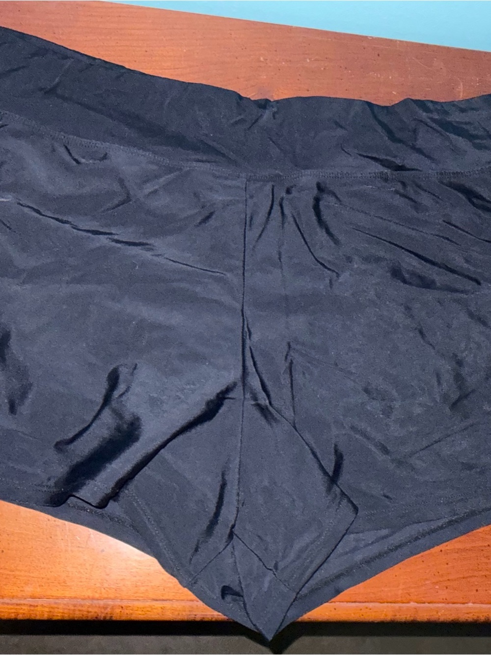 Black Women's Stretch Swim Shorts- 2x